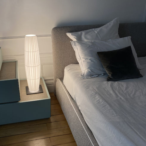 Lampe à Poser COLONNE H680 - Design Fabrice BERRUX pour dix heures dix