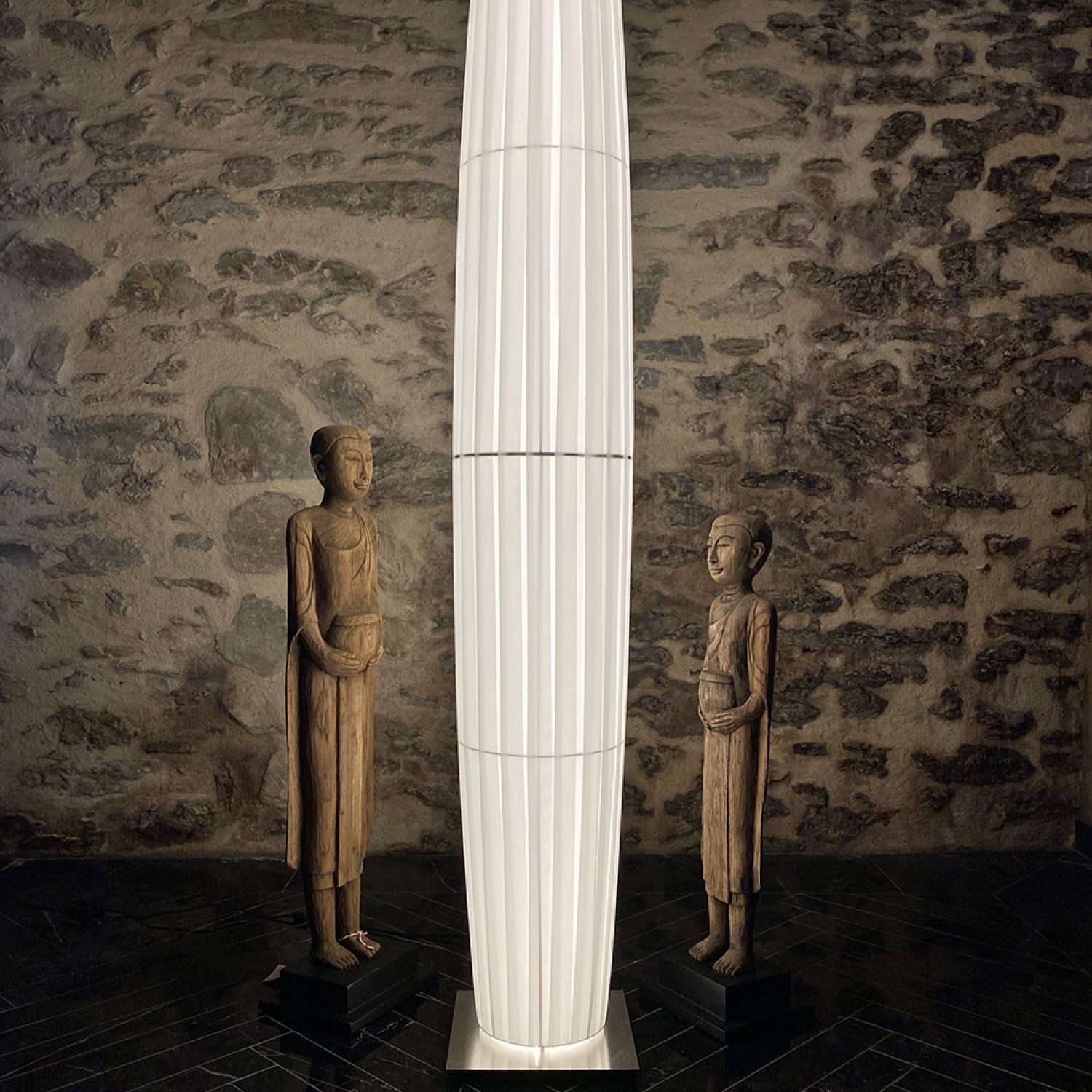 Lampadaire COLONNE LED ref.H160 - Design Fabrice Berrux